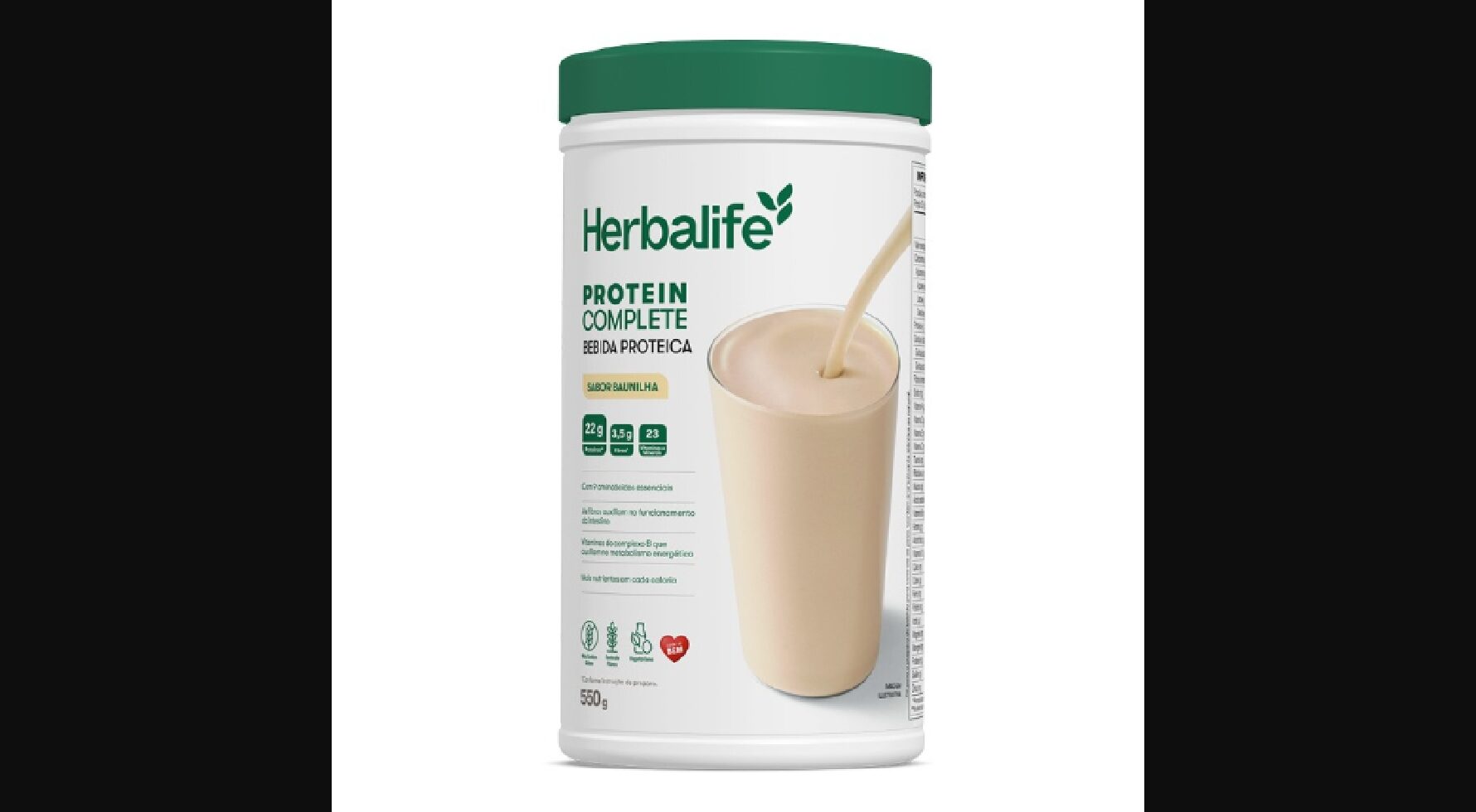 Protein Complete Baunilha 550 g