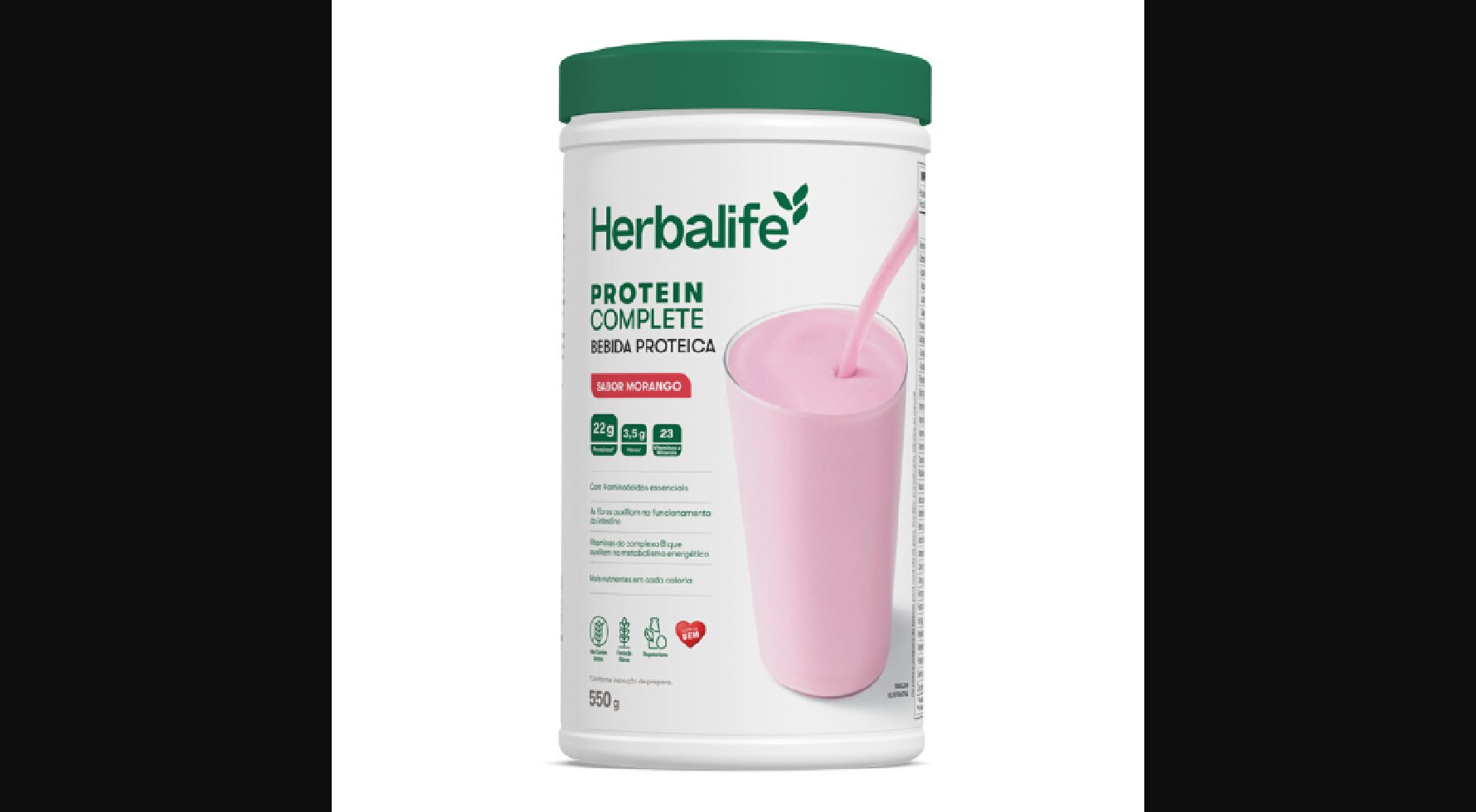 Protein Complete Morango 550 g